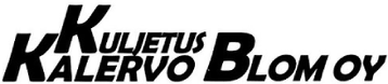 Kuljetus Kalervo Blom Oy-logo
